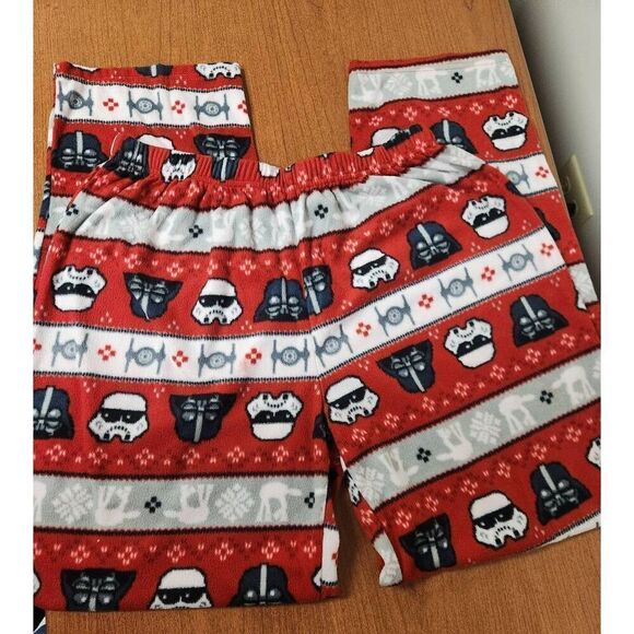 Star Wars-Darth Vader LARGE Red and Black Polyester Pajama Set - Picture 7 of 8